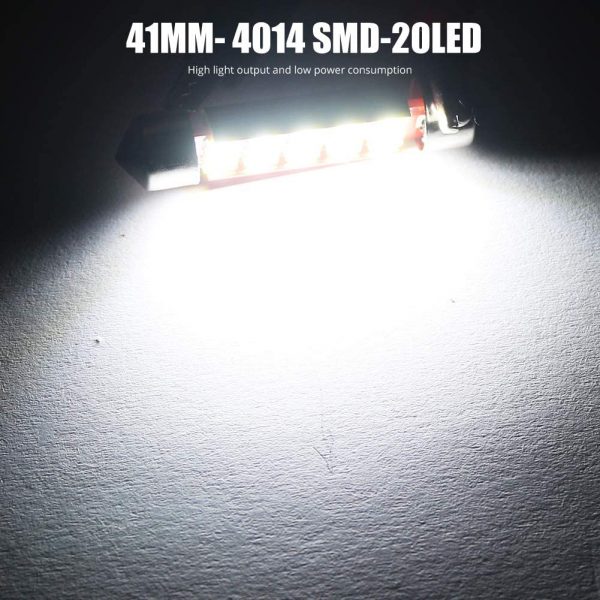 LED Bulbs Super Bright 4014 20SMD Chips Festoon