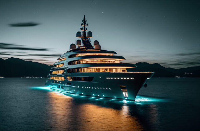 LED Lights on Luxury Yachts: Elegance and Functionality at Sea