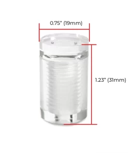 Acrylic Spacer Screws - SPC-123R