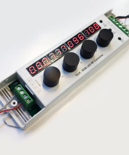 4 Knob RGBW LED RF Controller