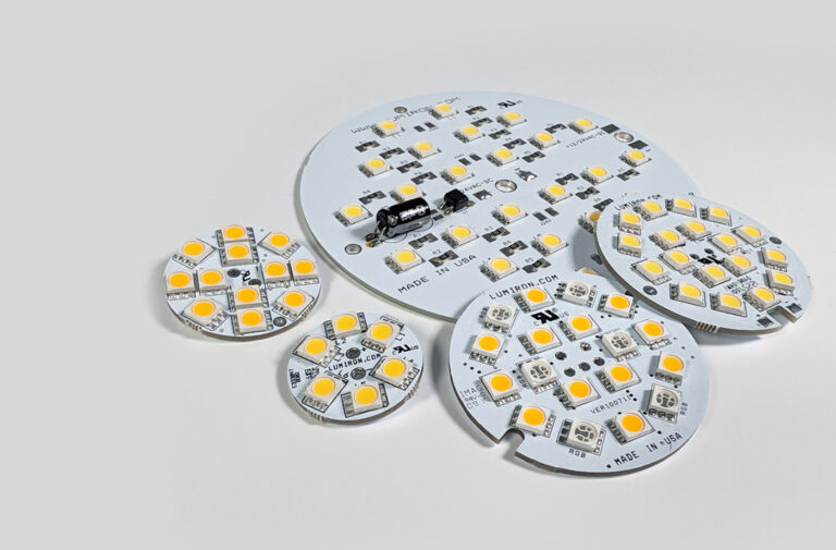 LED round light for boats