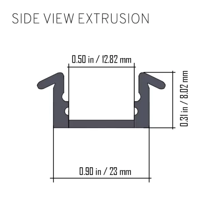 TRX1-L001 Extrusion | 94 inches - Image 2