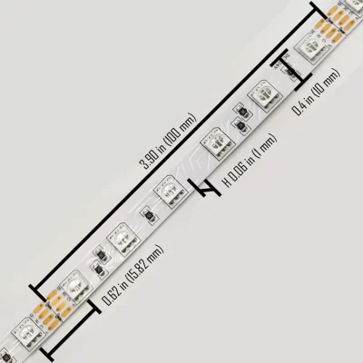 LED Strip Light RGB 72W 10mm - Image 2