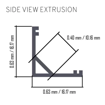 TRX1-L006 Extrusion | 94 inches - Image 2