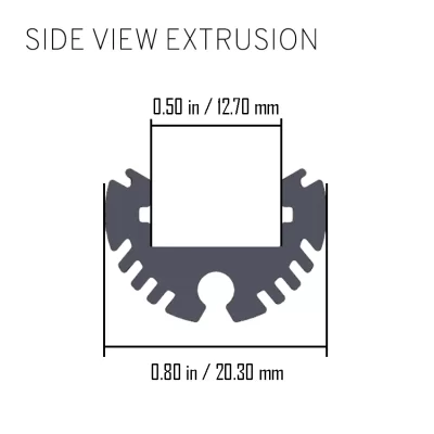 Lumirod 80R LED Closet Rod - Image 3