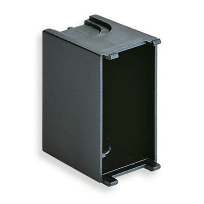 Flush Mounting Box for Panel Mounting Frames Black