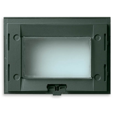 Idea Mounting Frame with Screws and IP55 Clear Cover, 3 Modules, Grey