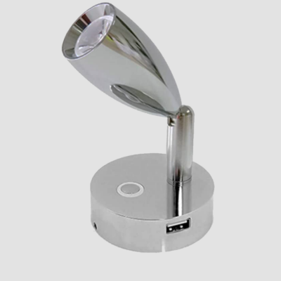 Reading lamp with USB port