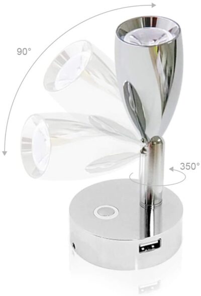 Reading lamp with USB port - Image 4