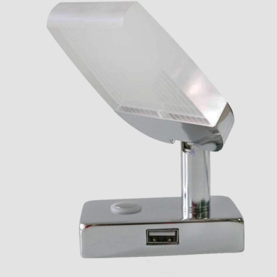 Reading lamp with USB port - Inbuilt Touch Dimmer On-Off Switch