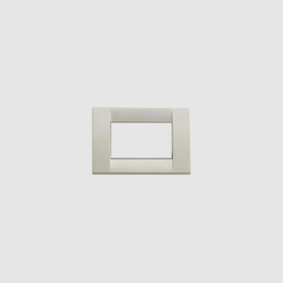 Idea Square Cover Plate, Techno Polymer Idea White